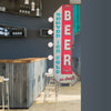 Vintage Beer on Draft LED Marquee Sign
